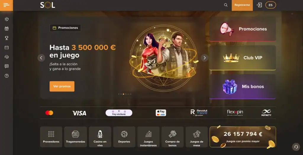 sol menu
