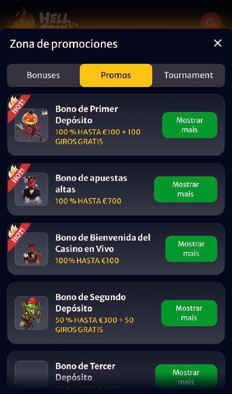 hellspin promo