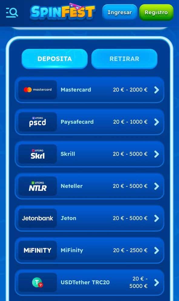 methodo deposito