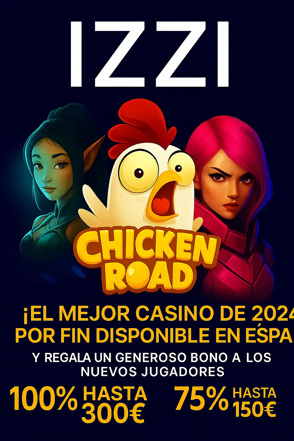 IZZI Casino España + Chicken Road