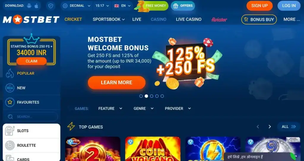 How to trigger free spins on MostBet slot games
