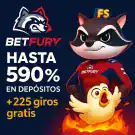 BetFury: hasta 590% + 225 giros gratis